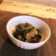 ゴーヤとなすの味噌炒め〜バジル風味〜