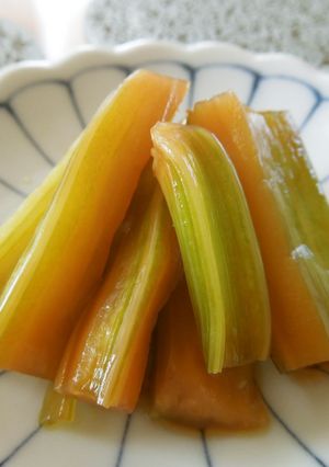 セロリの酢じょうゆ漬け-レシピのメイン写真