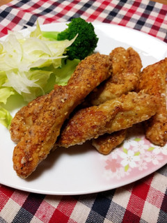 夏♪美味!辛!ささみスティック♥-レシピのメイン写真