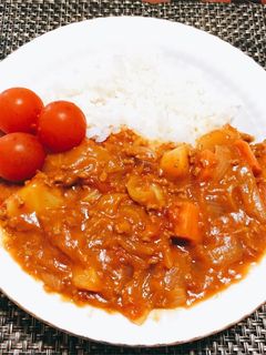 夏はさっぱりトマトカレー-レシピのメイン写真