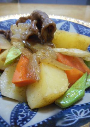 カレー風味肉じゃが-レシピのメイン写真
