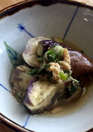 ナス嫌い驚愕！ツナとナスの煮浸し-レシピのメイン写真