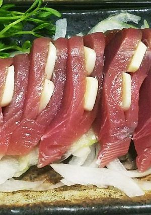 かつおのにんにくサンド-レシピのメイン写真