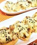 簡単★旨い【小揚げのツナマヨポテトピザ】