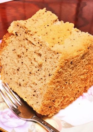 紅茶シフォンケーキ-レシピのメイン写真