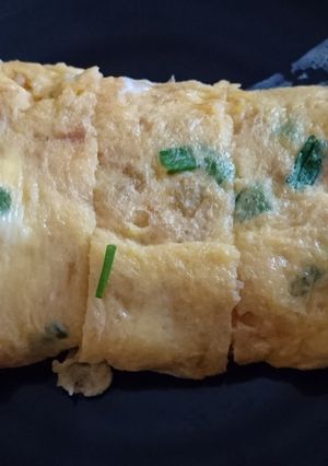 鶏そぼろ入り卵焼き-レシピのメイン写真