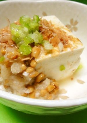 ＊粘りが消えた納豆冷奴＊-レシピのメイン写真
