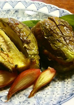 水茄子の肉詰め-レシピのメイン写真