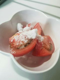 トマトの砂糖がけ-レシピのメイン写真