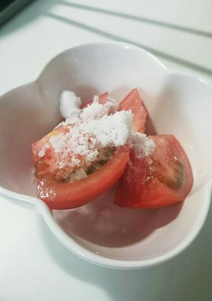 トマトの砂糖がけ-レシピのメイン写真