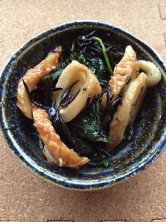 ひじきとほうれん草の炒めもの-レシピのメイン写真