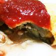 茄子と鶏ひき肉のヘルシーオムレツ