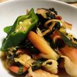 夏にぴったり☆ホッキの紐の薬味和え