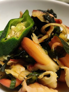 夏にぴったり☆ホッキの紐の薬味和え-レシピのメイン写真