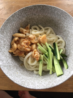ジャージャー麺風うどん-レシピのメイン写真