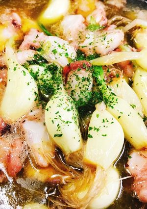 発芽にんにくとタコのアヒージョ-レシピのメイン写真