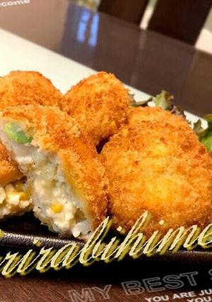 DIETに厚揚げでコーンクリームコロッケ-レシピのメイン写真