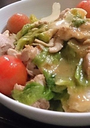 レモンで爽やかレタスチキン炒め♪-レシピのメイン写真