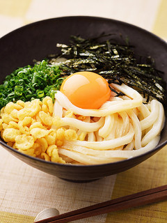 旨み広がる釜玉うどん-レシピのメイン写真