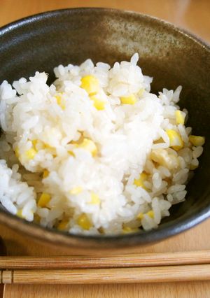 夏ご飯 さわやかコーンご飯-レシピのメイン写真