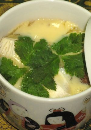 レンジで茶碗蒸し-レシピのメイン写真