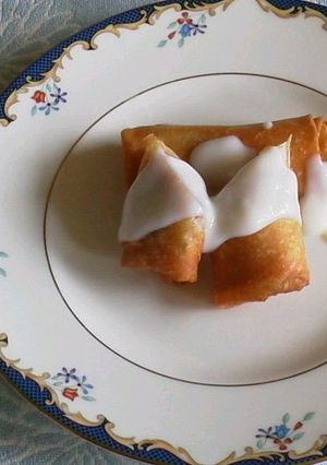 バナナの揚げ春巻き-レシピのメイン写真