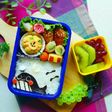 《キャラ弁》クジラちゃんの夏弁当