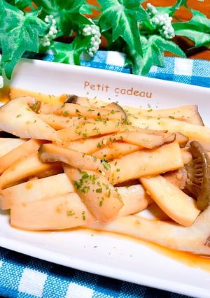 ガーリックバター醤油de♡エリンギ炒め-レシピのメイン写真