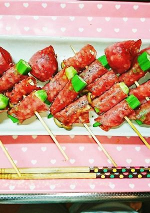 10分でできる！おつまみ野菜串焼き-レシピのメイン写真