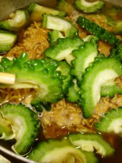 最速のゴーヤ入りチキンラーメン-レシピのメイン写真