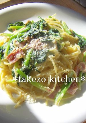 ﾚﾄﾙﾄﾂﾅｸﾘｰﾑでｶﾙﾎﾞﾅｰﾗ風-レシピのメイン写真
