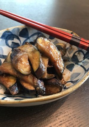 シンプル＊なすの濃い味噌炒め-レシピのメイン写真