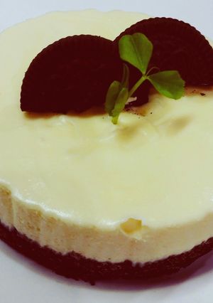 材料5つでレアチーズケーキ-レシピのメイン写真