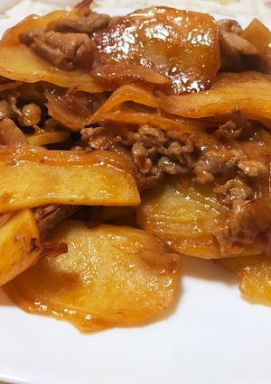 焼肉のタレとケチャップでポークチャップ-レシピのメイン写真