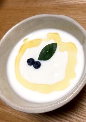 牛乳温め不要！なめらかヨーグルト-レシピのメイン写真
