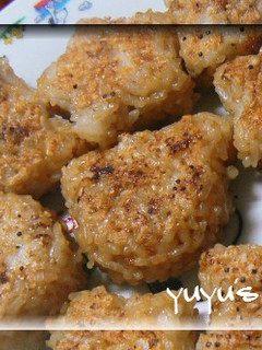 揚げ玉入り✯焼きおにぎり-レシピのメイン写真