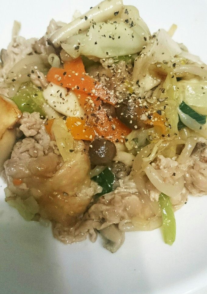 豚肉とキノコと野菜のオイスター炒め☆-レシピのメイン写真