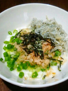 ご飯のお供に♪雑魚ぶっかけ長芋-レシピのメイン写真