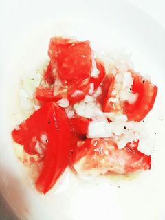 トマト玉ねぎのお酢和え-レシピのメイン写真