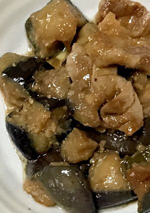 簡単♪茄子と豚肉の甘みそ炒め-レシピのメイン写真