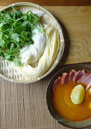 つけそうめん鴨南蛮風-レシピのメイン写真
