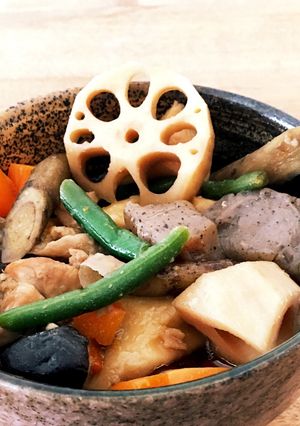 ほっこり優しい筑前煮（圧力鍋）-レシピのメイン写真