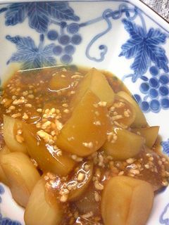 とろとろカブの鶏そぼろあんかけ(^-^)-レシピのメイン写真