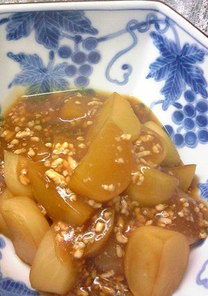 とろとろカブの鶏そぼろあんかけ(^-^)-レシピのメイン写真