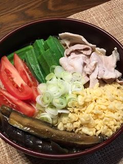 冷やしそうめん-レシピのメイン写真