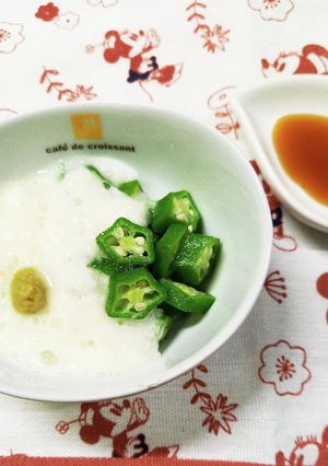 あと一品♪簡単オクラの山かけ-レシピのメイン写真