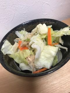 レンジで簡単キャベツの温野菜-レシピのメイン写真