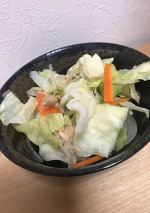レンジで簡単キャベツの温野菜-レシピのメイン写真