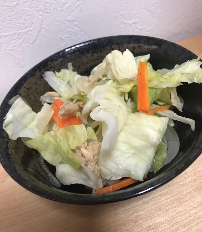 レンジで簡単キャベツの温野菜-レシピのメイン写真