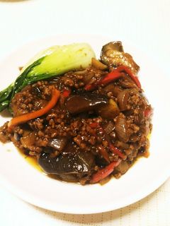 茄子と挽き肉の味噌炒め-レシピのメイン写真